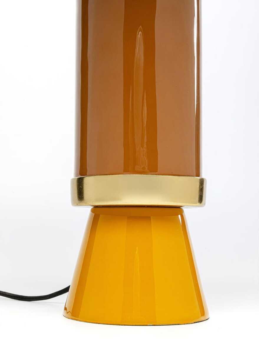 KARE Design Lampe de table Josy jaune 51  