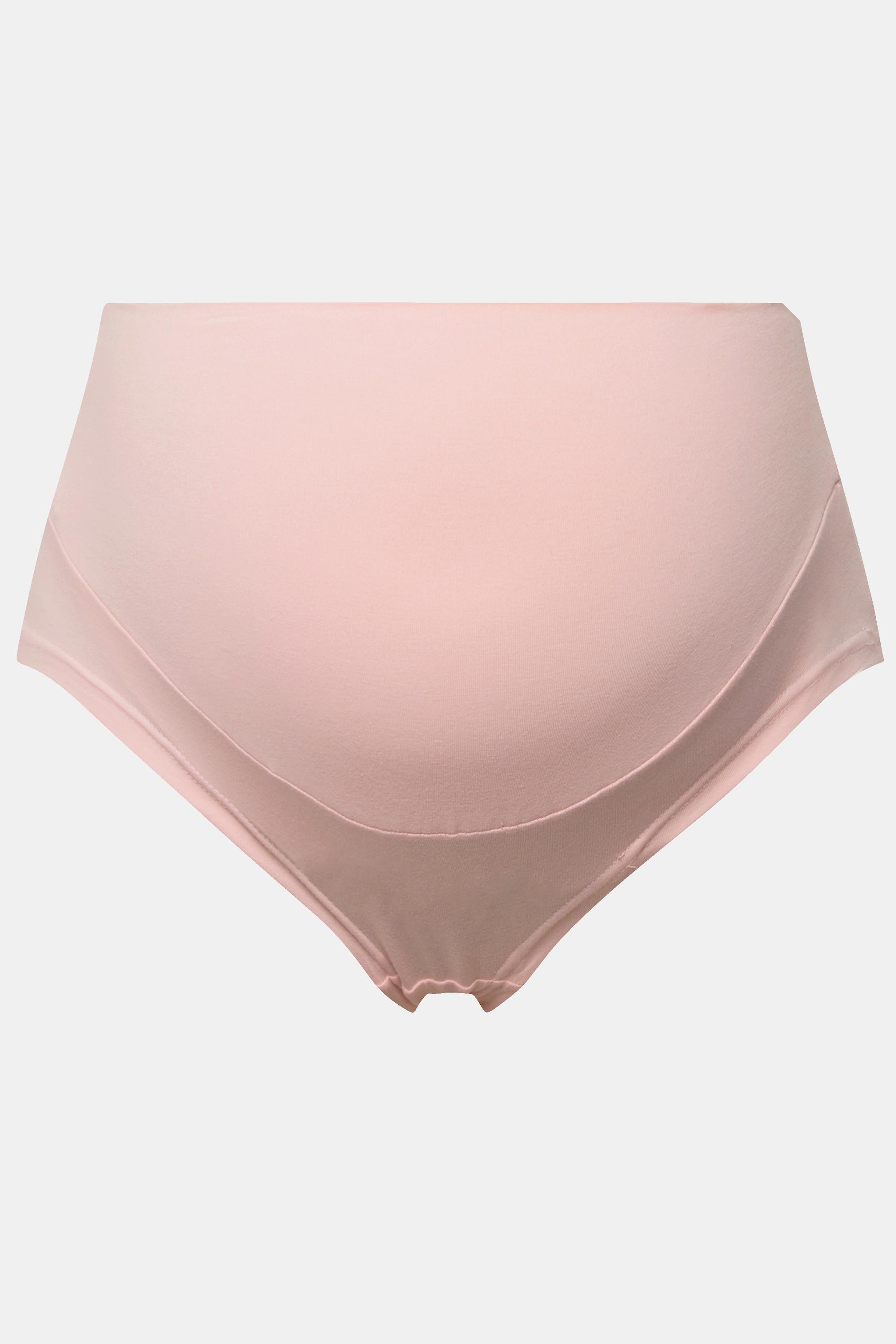 Ulla Popken  Slip a vita alta Bellieva in cotone biologico GOTS con inserto sulla pancia 