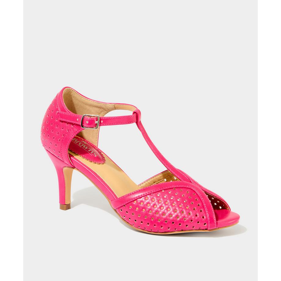 Joe Browns  Laser geschnittene T-Bar Absätze 