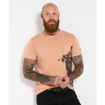 Kräftiges Biker--T-Shirt