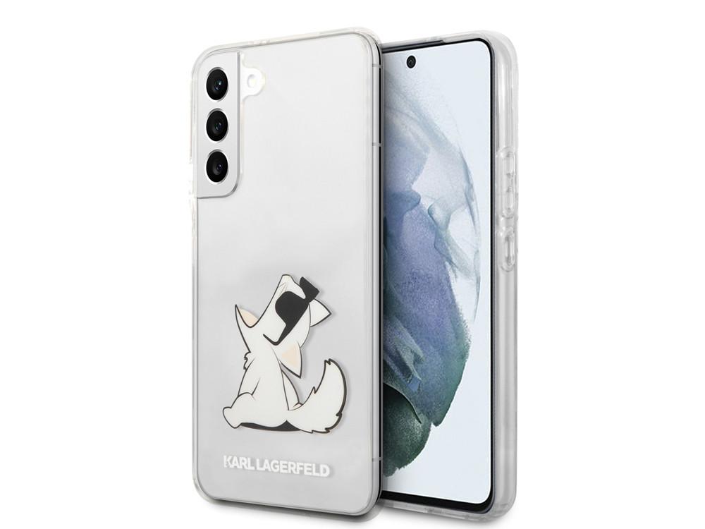 KARL LAGERFELD  Cover per Galaxy S22 Plus Choupette Eat 