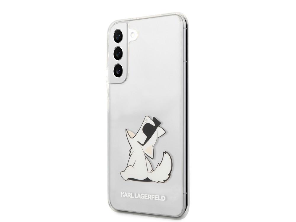 KARL LAGERFELD  Cover per Galaxy S22 Plus Choupette Eat 