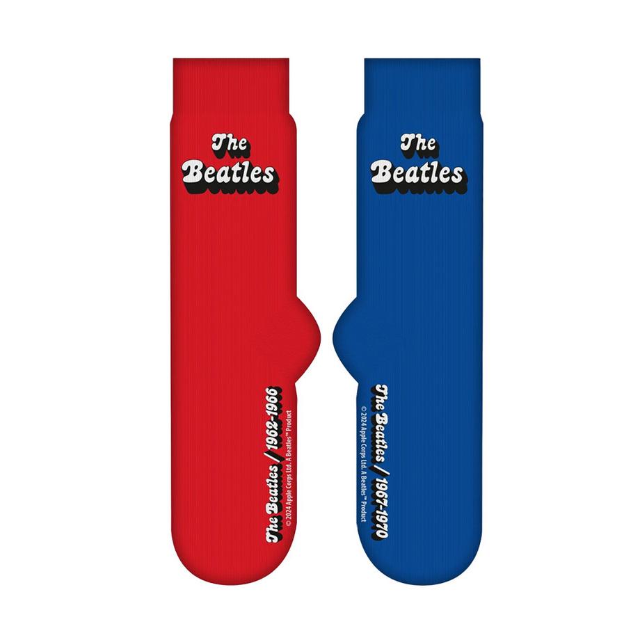 The Beatles TasseSockenSet, Aufschrift  
