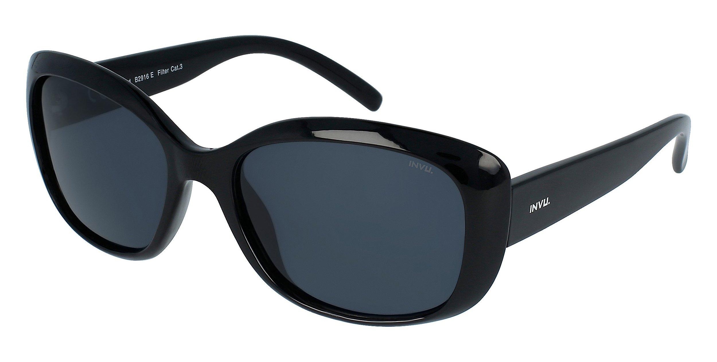 INVU Couture Polarisierte Sonnenbrille mit Etui  