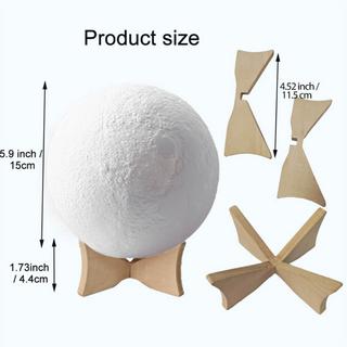 Cover-Discount Lampada Luna LED multicolore 3D dimmerabile 15CM  