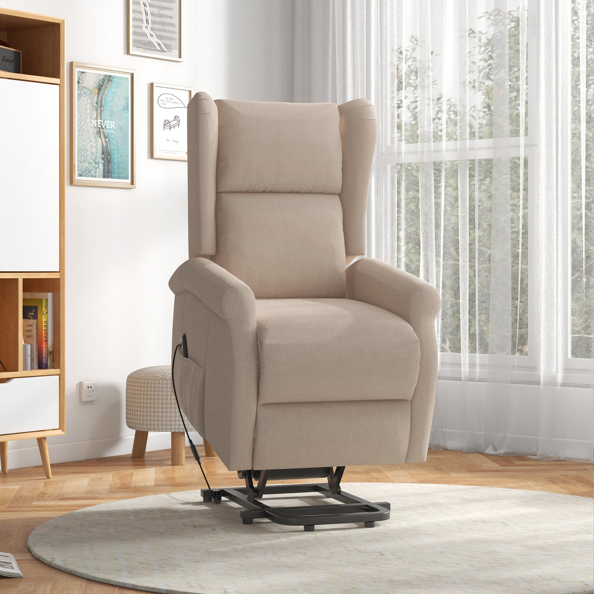 HOMCOM  Fauteuil avec aide à se lever 