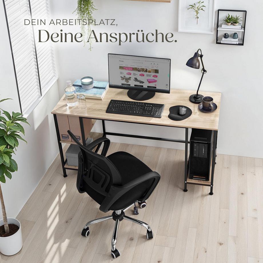 Tectake Bureau STOKE style industriel  