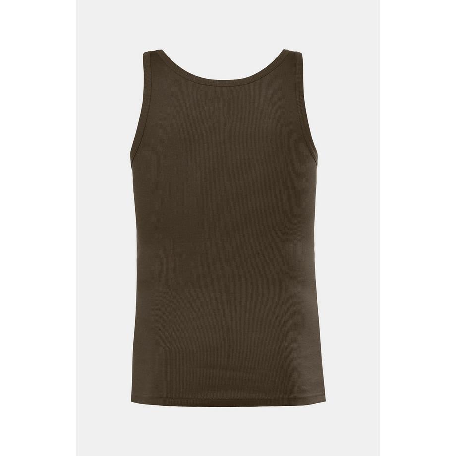 JP1880 Canotta a costine senza maniche  