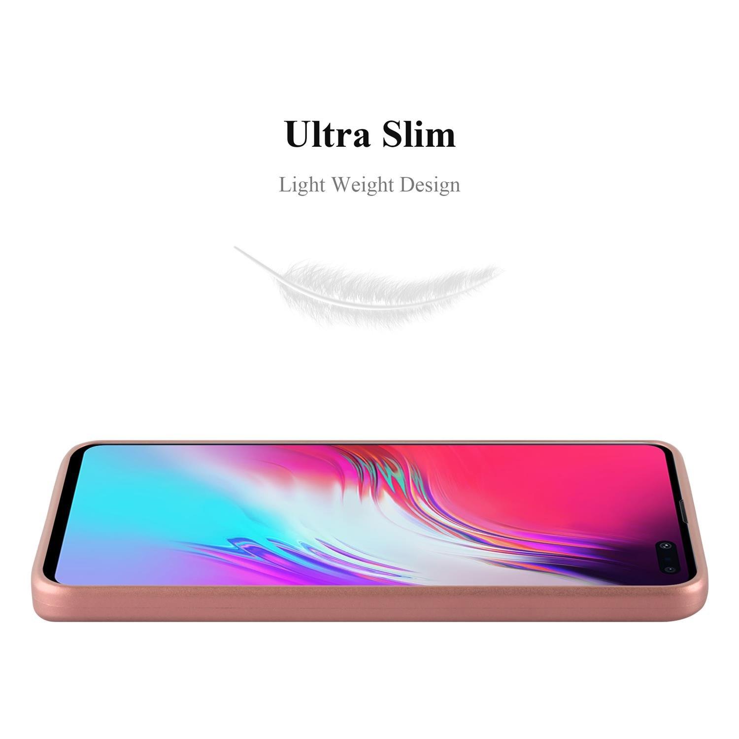 Cadorabo  Housse compatible avec Samsung Galaxy S10 5G - Coque de protection en silicone TPU flexible 