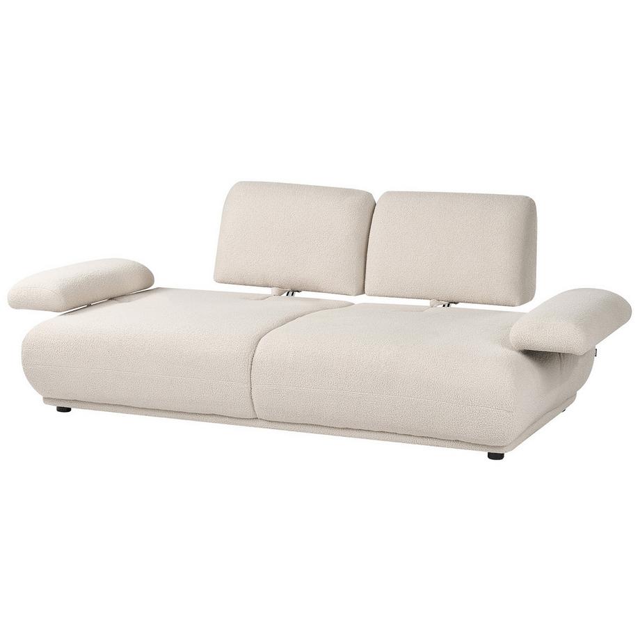 Beliani Canapé 3 places en Bouclé Moderne NACKA  