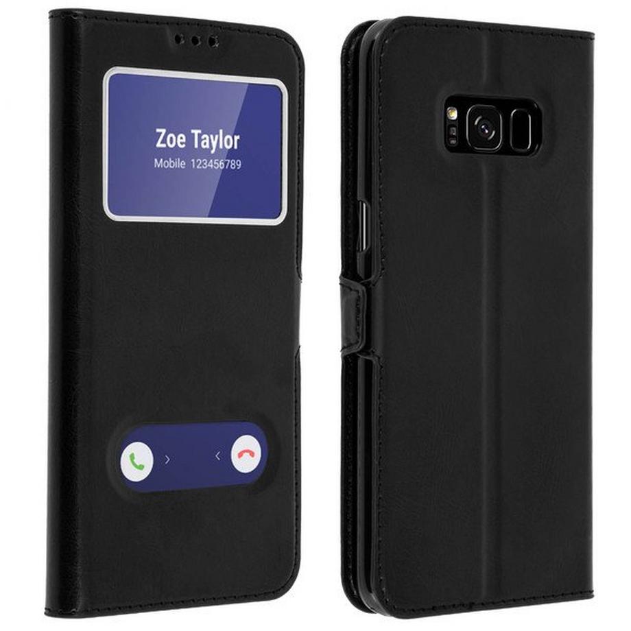 Avizar  Samsung Galaxy S8 Schutzhülle - Schwarz 