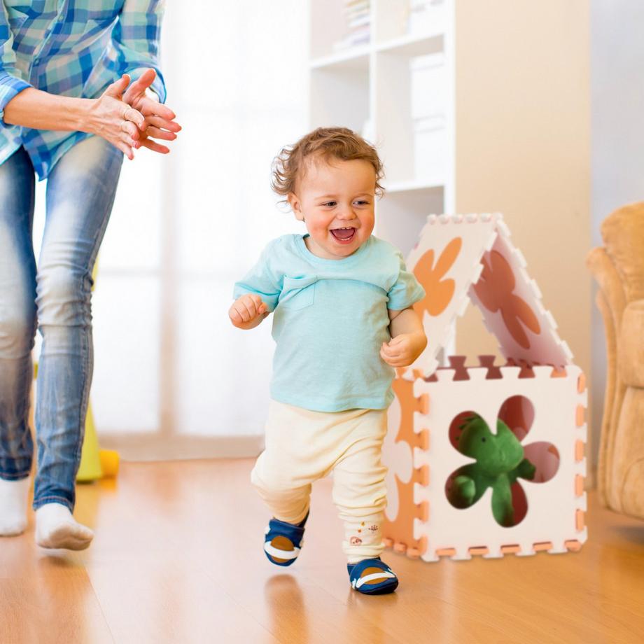 B2X  Puzzlematte Blumenmuster 