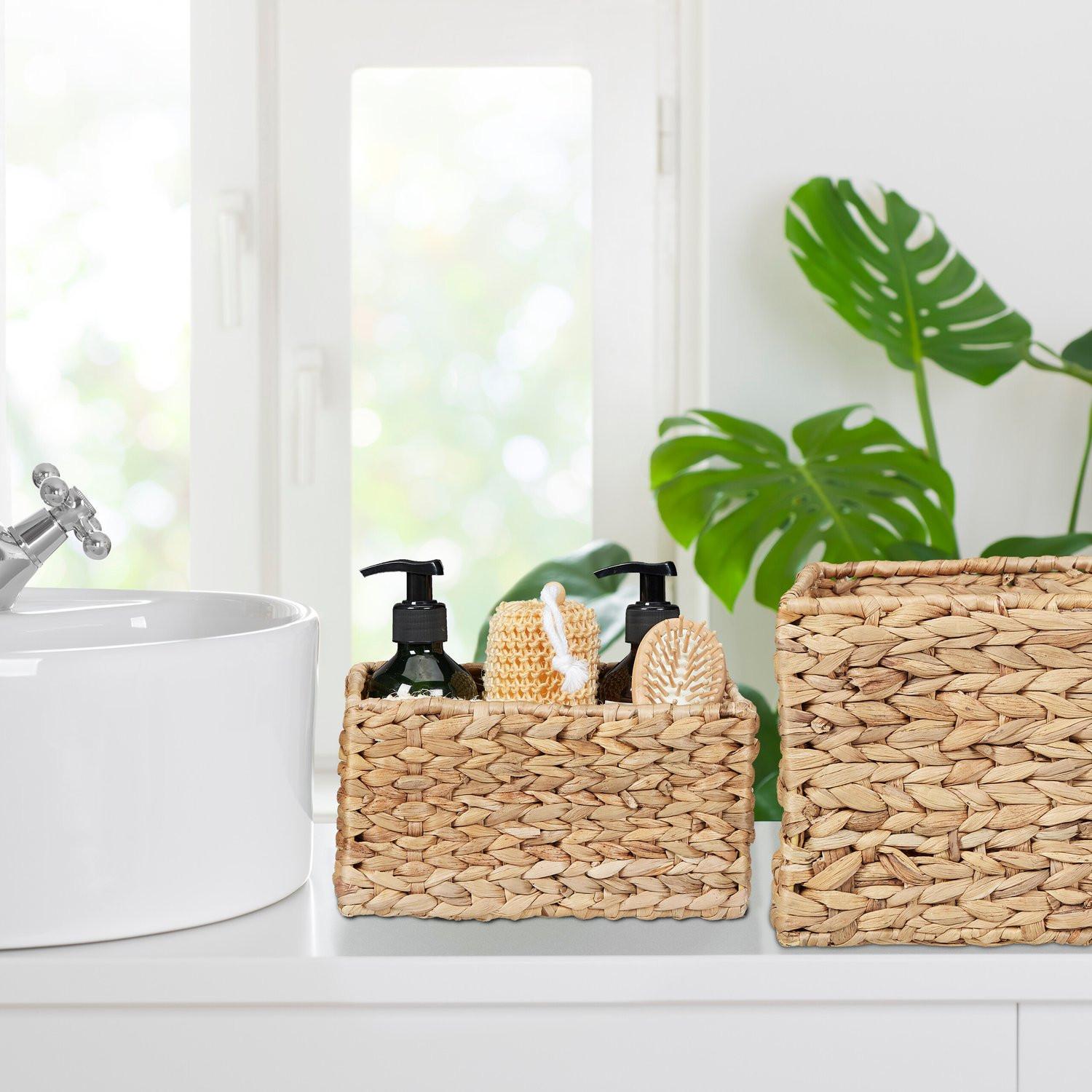 B2X Aufbewahrungskörbe-Set Wasserhyazinthe  