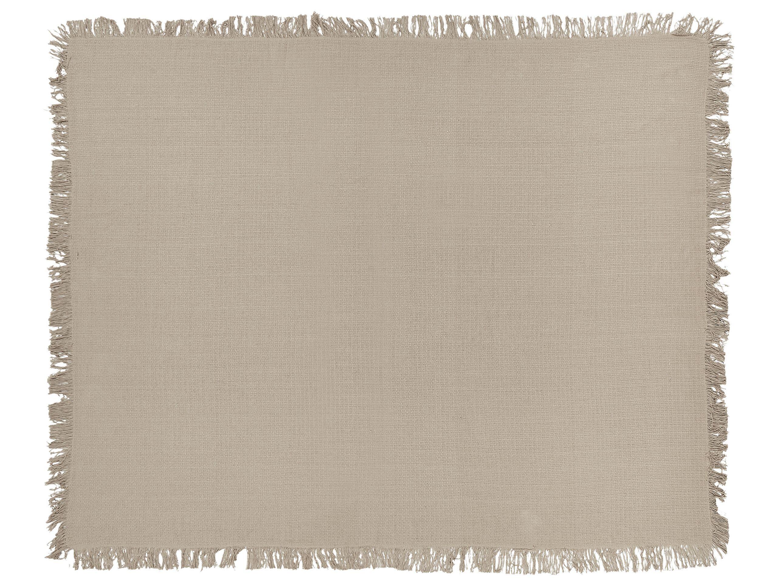 Beliani YERBENT Couvre-lit en Coton  