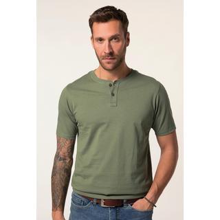 JP1880  Henley, Bauchfit, Halbarm, Rundhals 