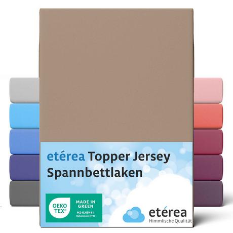 etérea Himmlische Qualität Topper Drap housse Comfort Jersey  