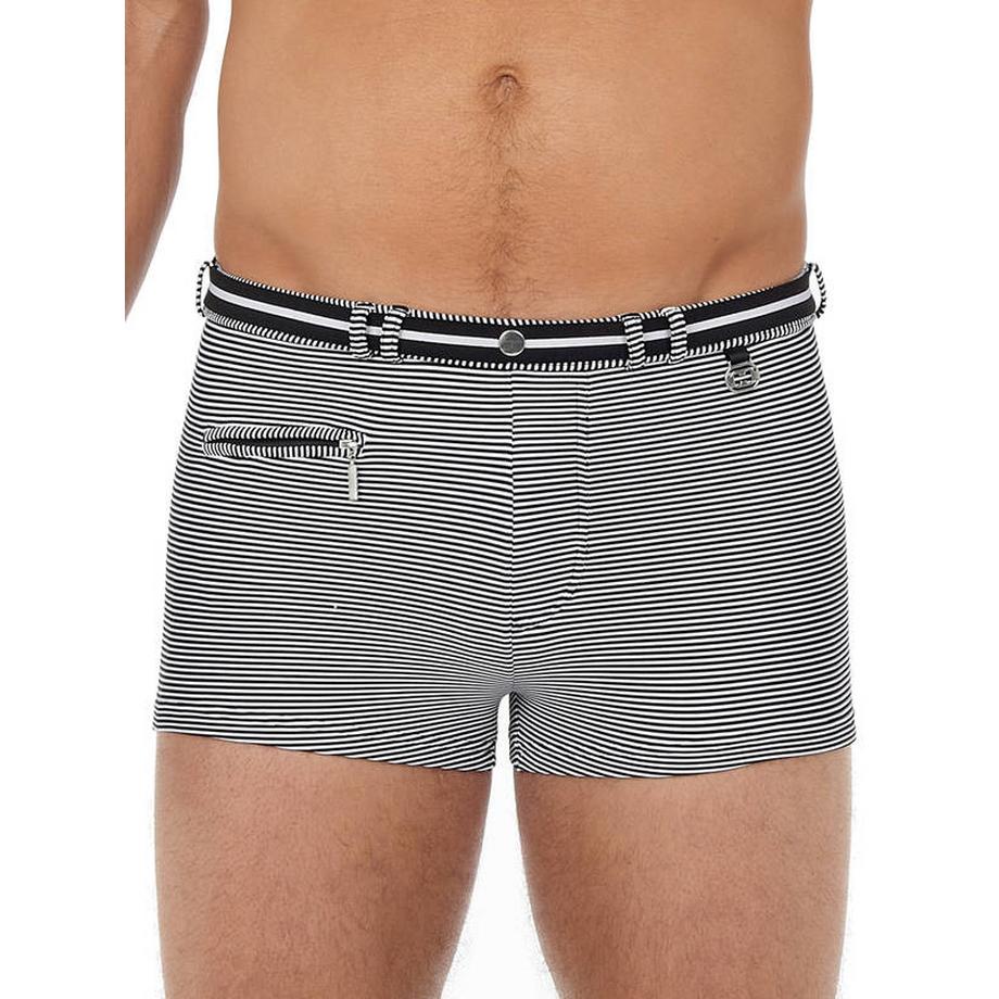HOM Eddy Pantaloncini da Bagno a Righe  