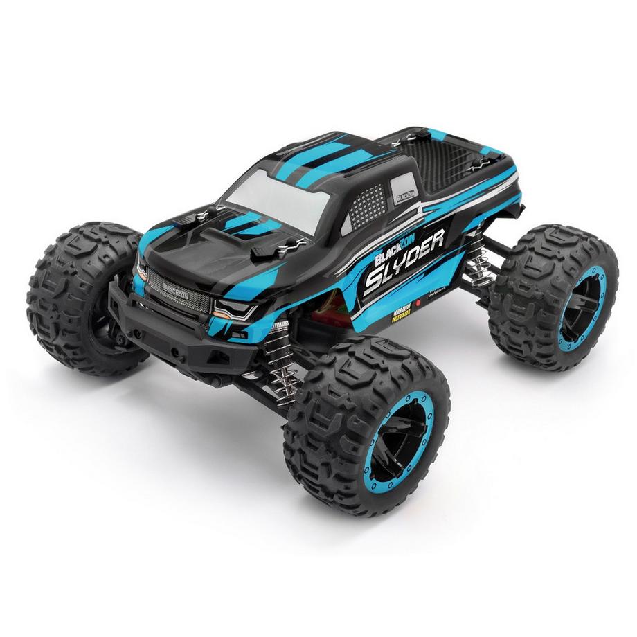 Blackzon  Slyder MT 1/16 4WD Electric Monster Truck - bleu 