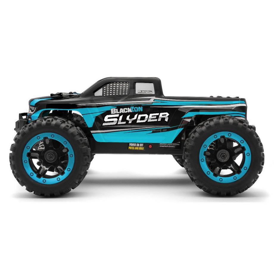 Blackzon  Slyder MT 1/16 4WD Electric Monster Truck - bleu 