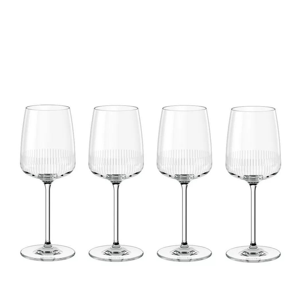VILLEROY & BOCH Weissweinglas Set 4-tlg AFINA