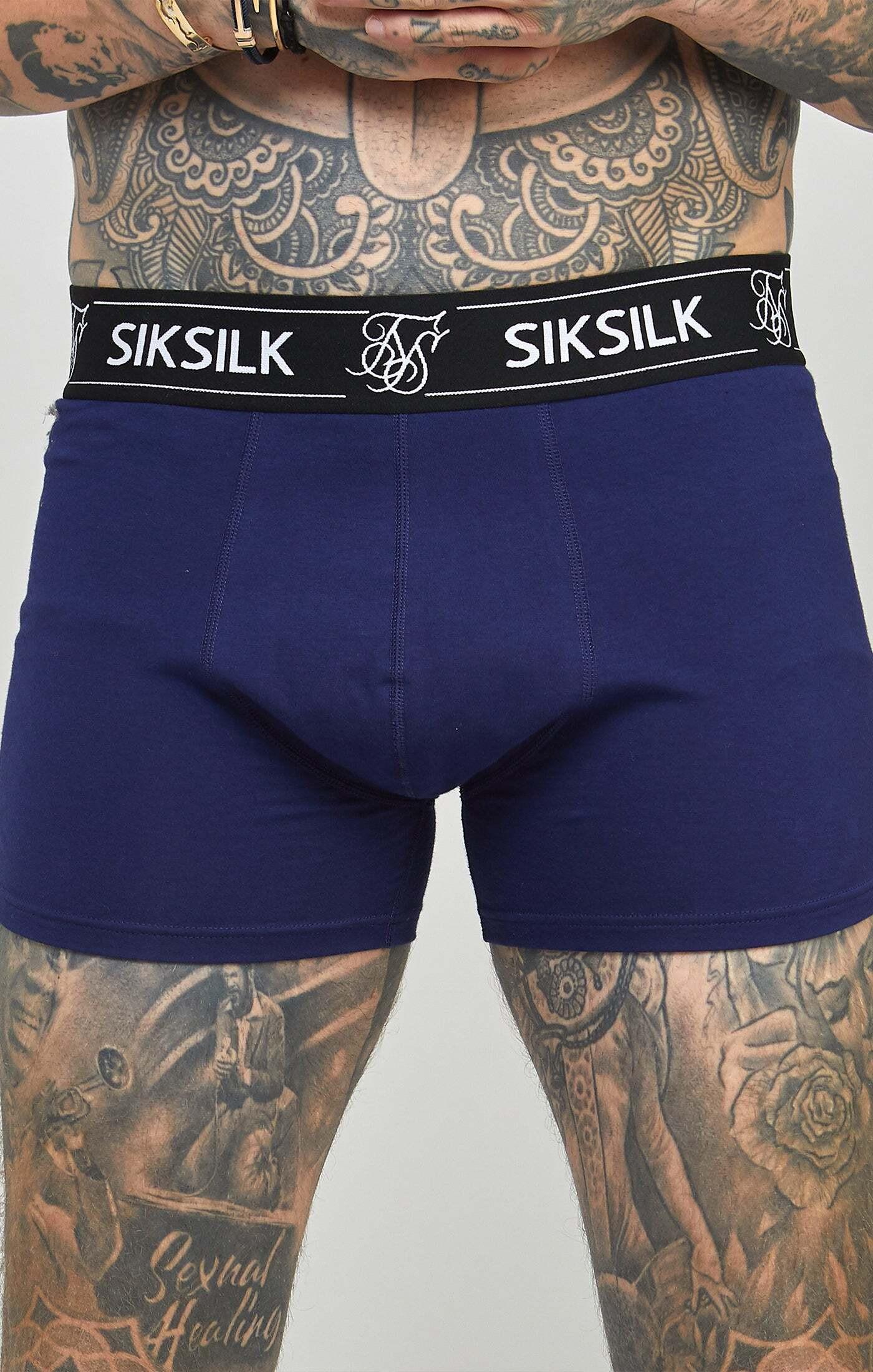 Sik Silk  Unterwäsche Multi 3 Pack Boxer 