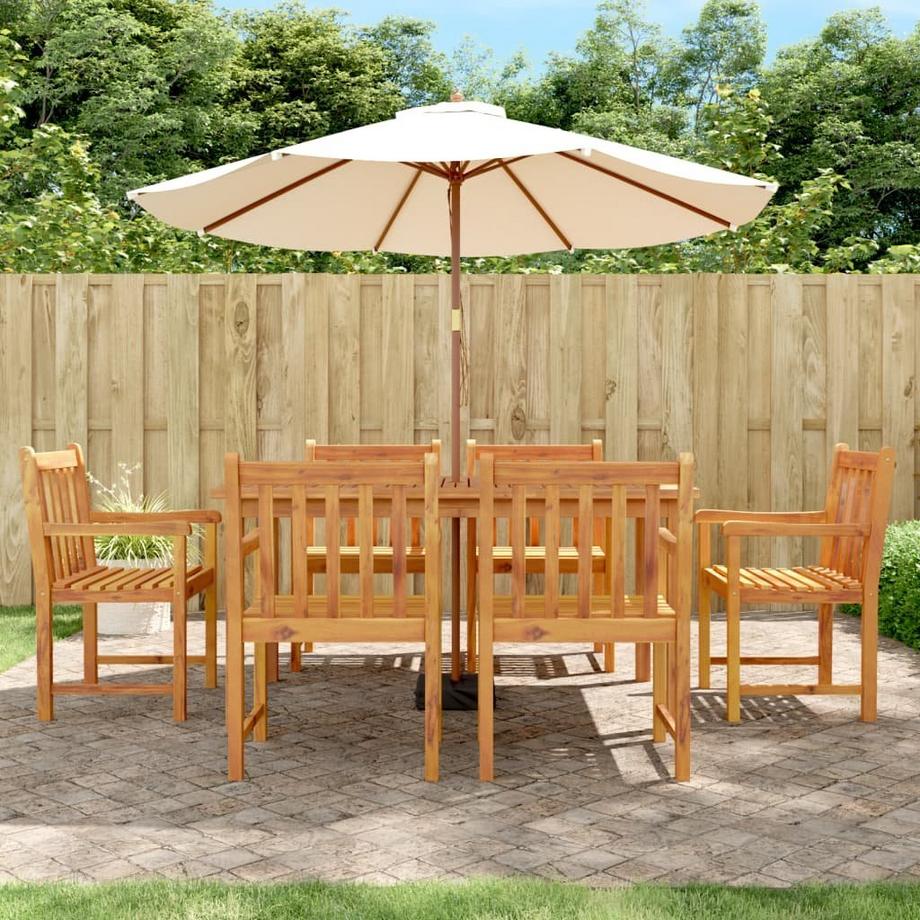 VidaXL Gartenstuhl akazienholz  
