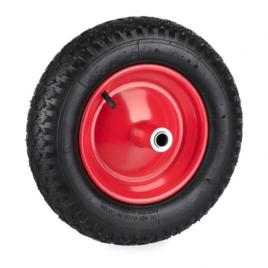 B2X  Räder für Schubkarre 3.50-8 Luftreifen 