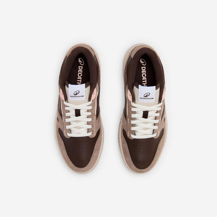 DECATHLON Leder Flache Schnürschuhe  