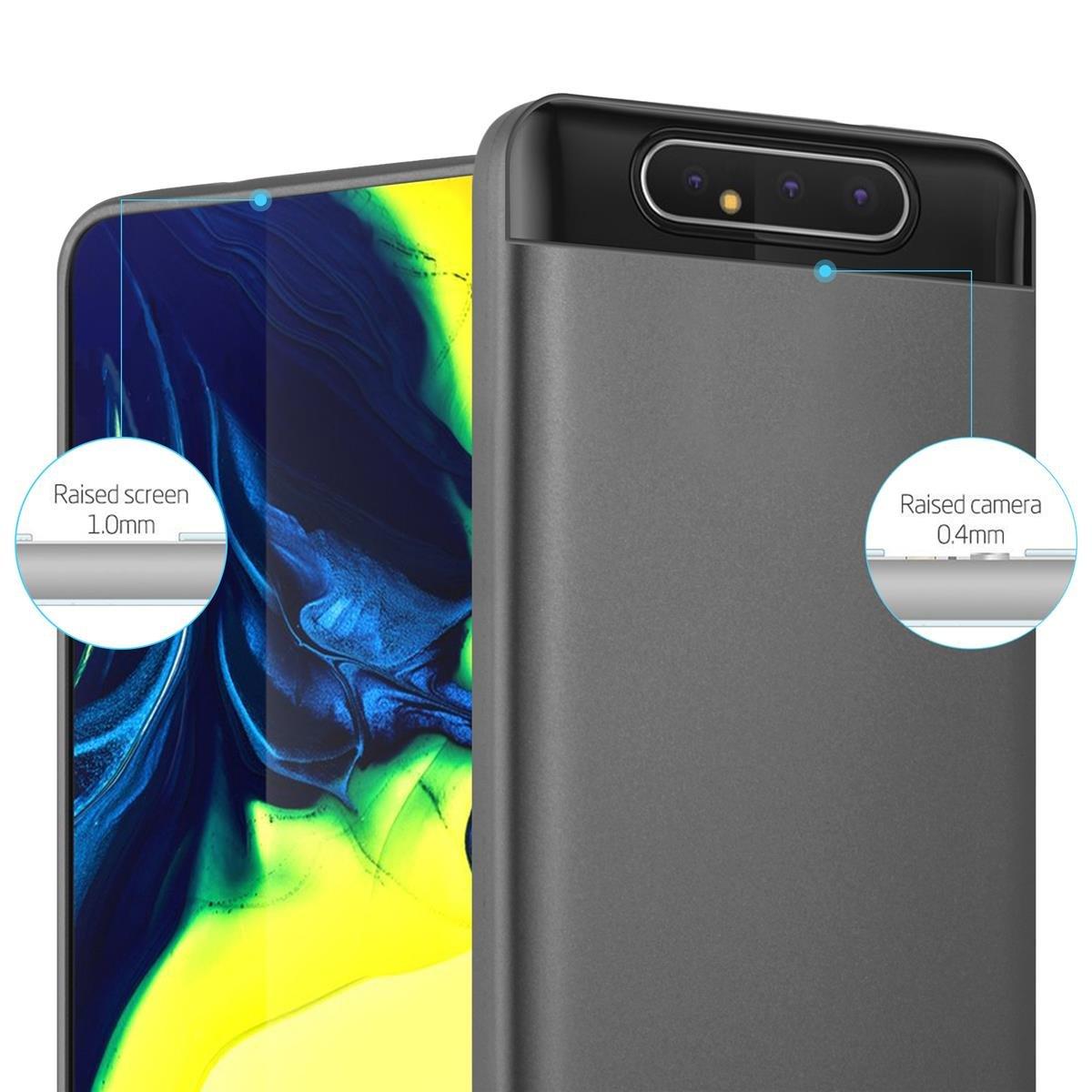 Cadorabo  Hülle für Samsung Galaxy A80 / A90 4G TPU Silikon Matt 