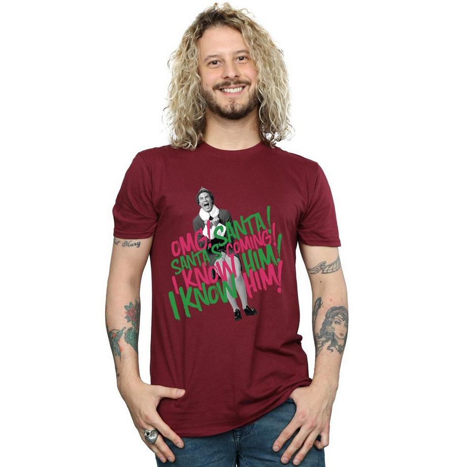 Elf Santa's Coming T-Shirt  
