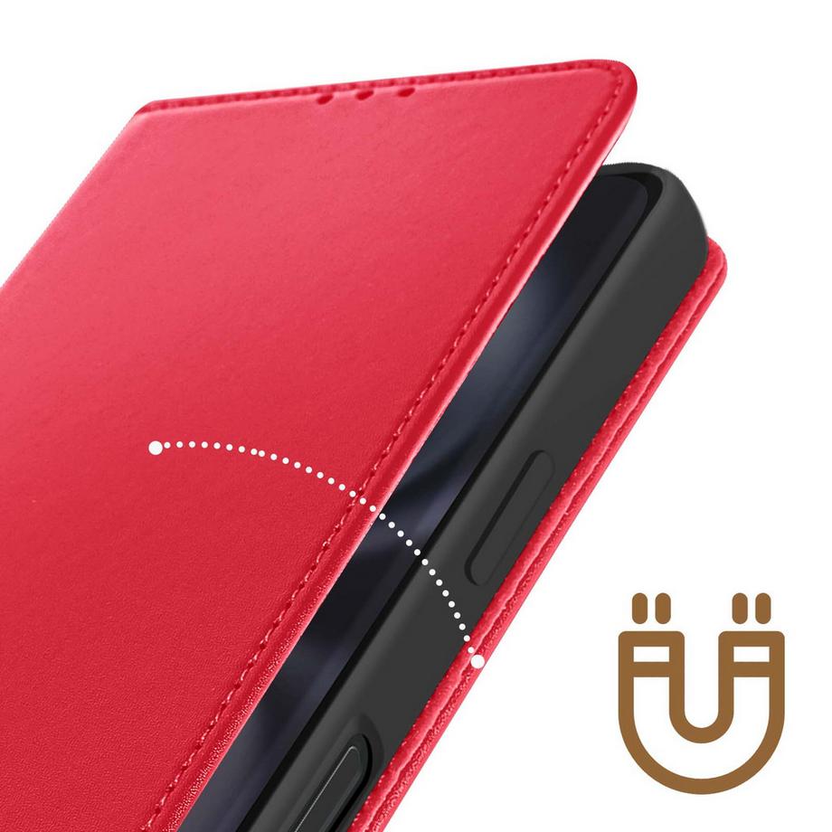 Avizar  Étui iPhone 17 en Cuir avec Porte Carte 