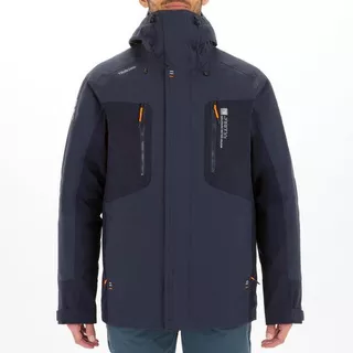 TRIBORD Veste parka bateau homme 500 gris / navy | acheter en ligne - MANOR