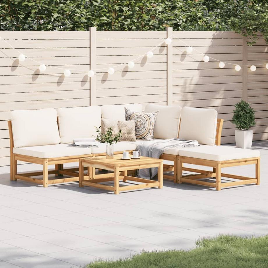 VidaXL Salon de jardin bois d'acacia  