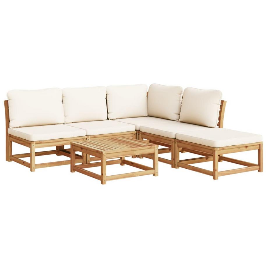 Salon de jardin bois d'acacia