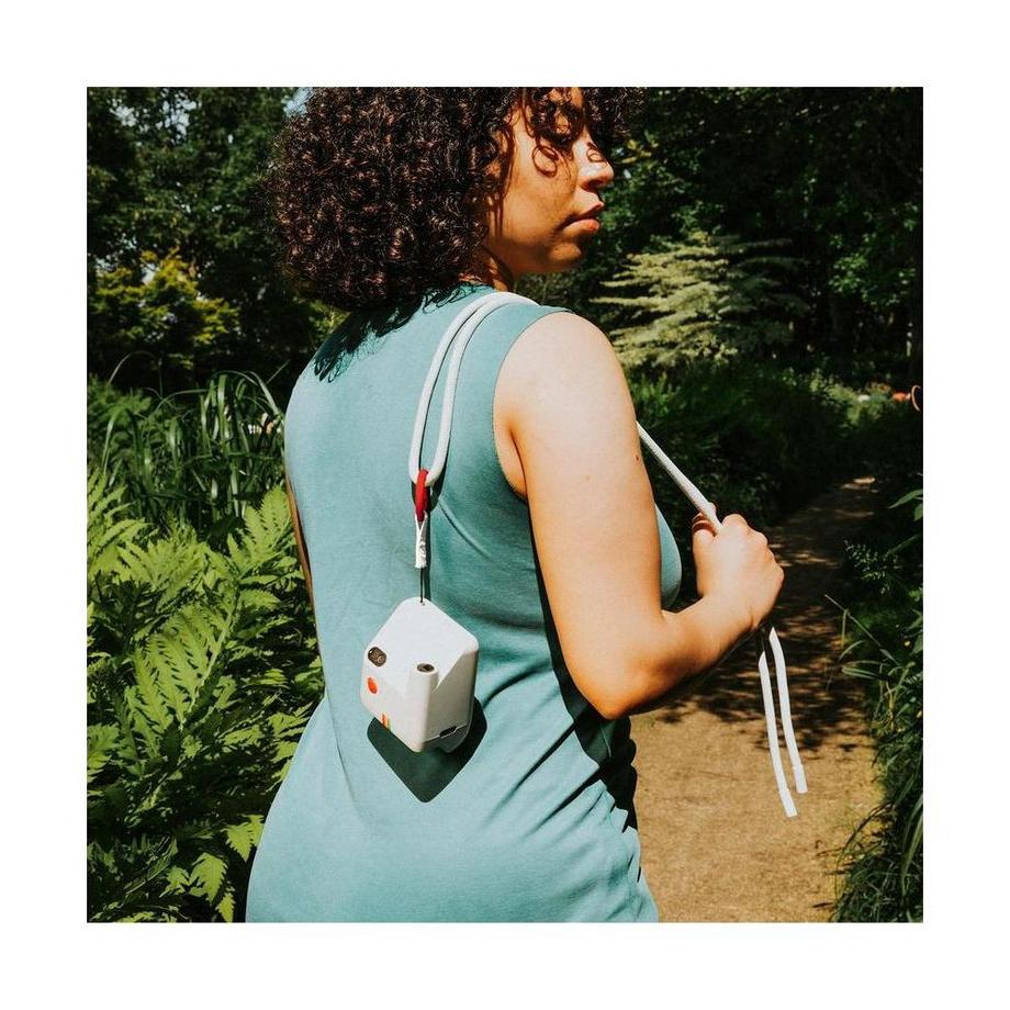 Polaroid  Polaroid 6163 tracolla Fotocamera istantanea Cotone, Poliestere Bianco 