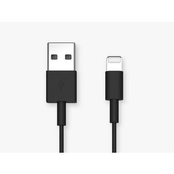 USB to Lightning 0,2 m Nero