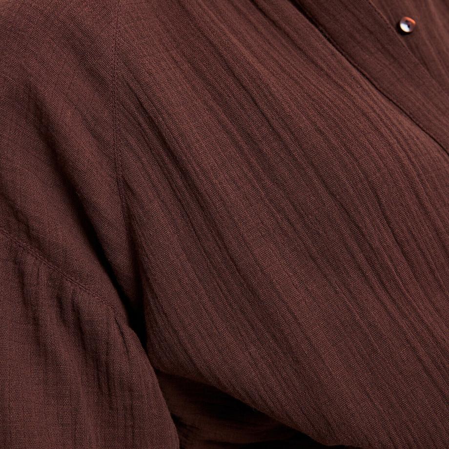 La Redoute Collections Abito Lungo con Cintura Maniche Lunghe  