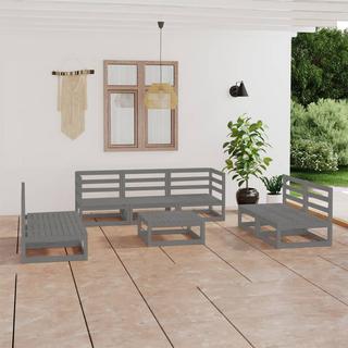 VidaXL Garten-lounge-set kiefernholz  