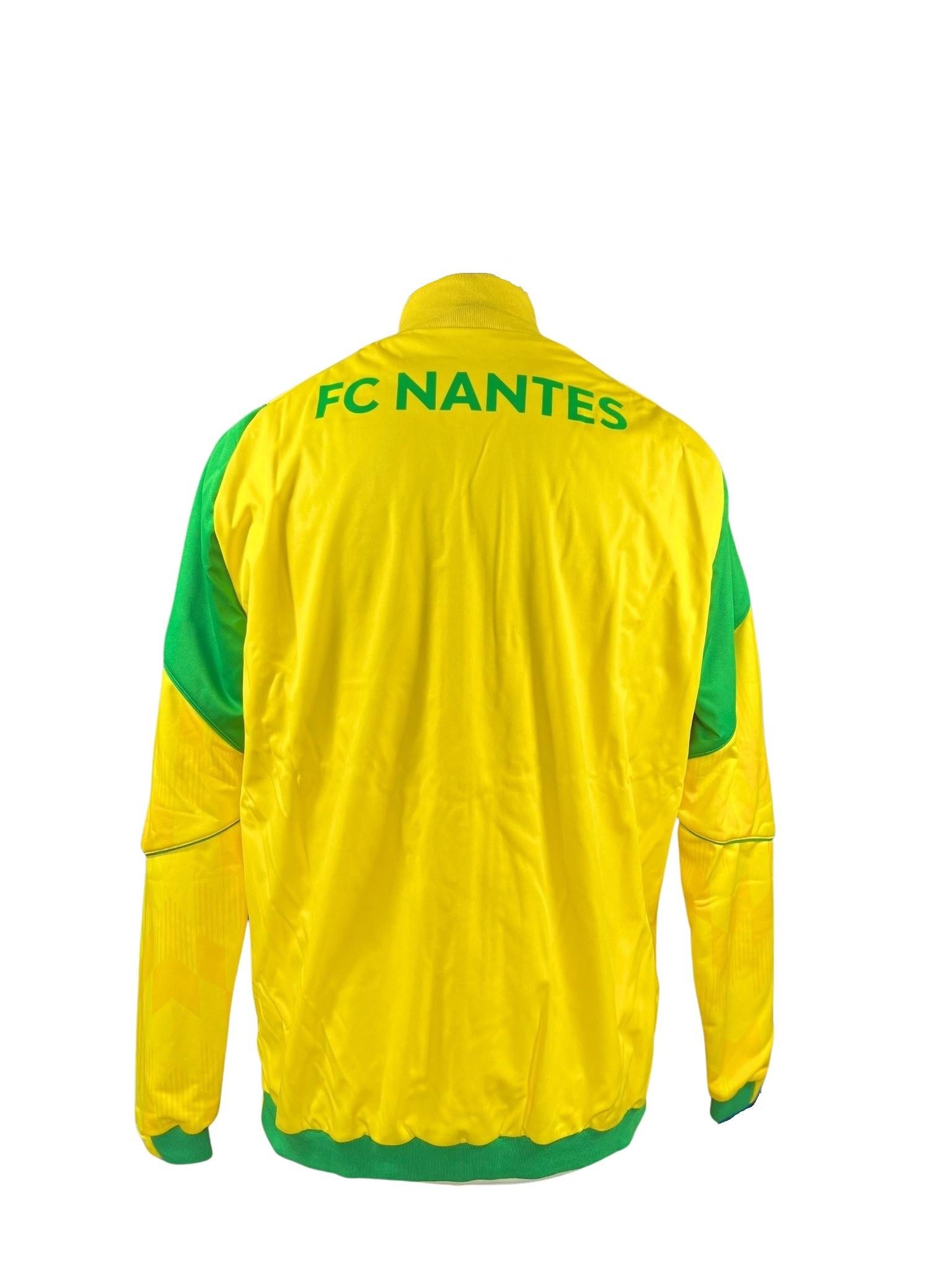 macron  veste de survêteent fc nantes 2023/24 