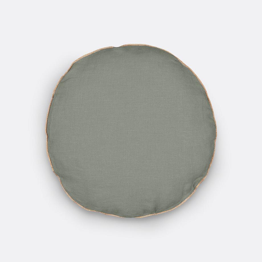 La Redoute Intérieurs Rundes Kissen Onega  