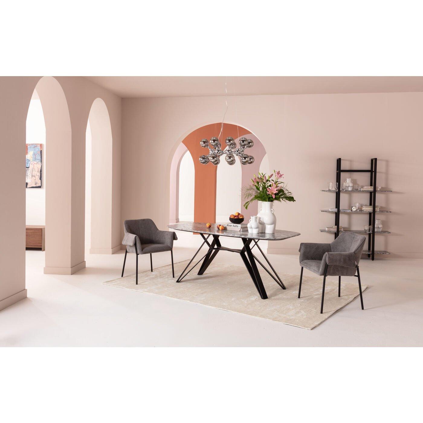 KARE Design Poltrona Bess grigio  