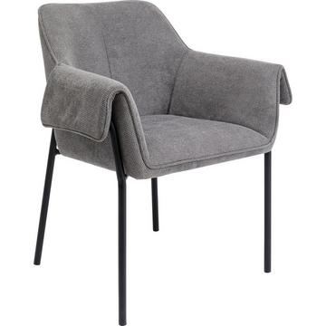 Fauteuil Bess gris