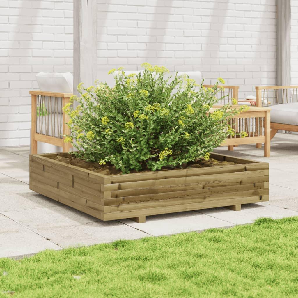 VidaXL fioriera da giardino Legno di pino impregnato  