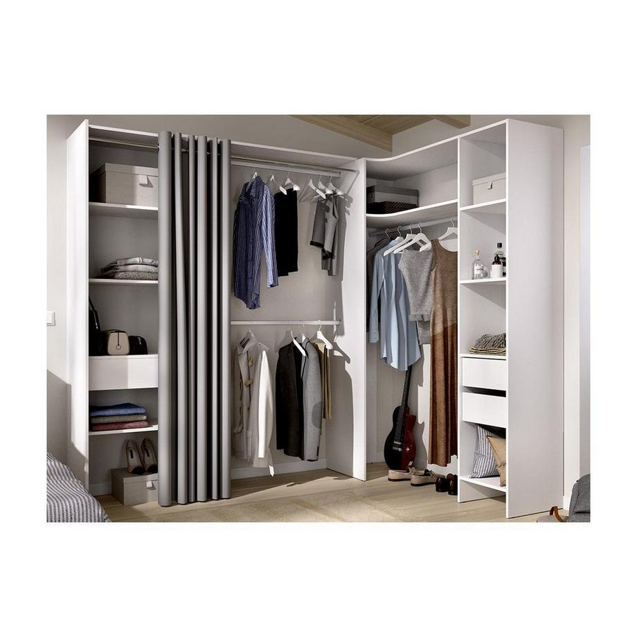 Vente-unique Dressing d'angle extensible GONTRAN L14  