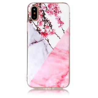 Cover-Discount  iPhone Xs / X - Coque silicone Marble 