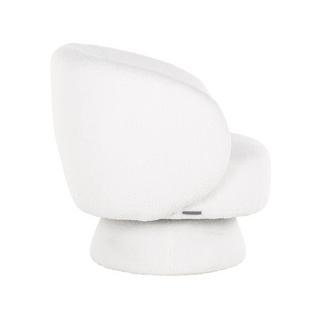 mutoni Chaise pivotante Senna blanc  