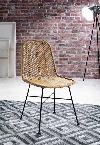 mutoni Chaise naturel Paco (lot de 2)  