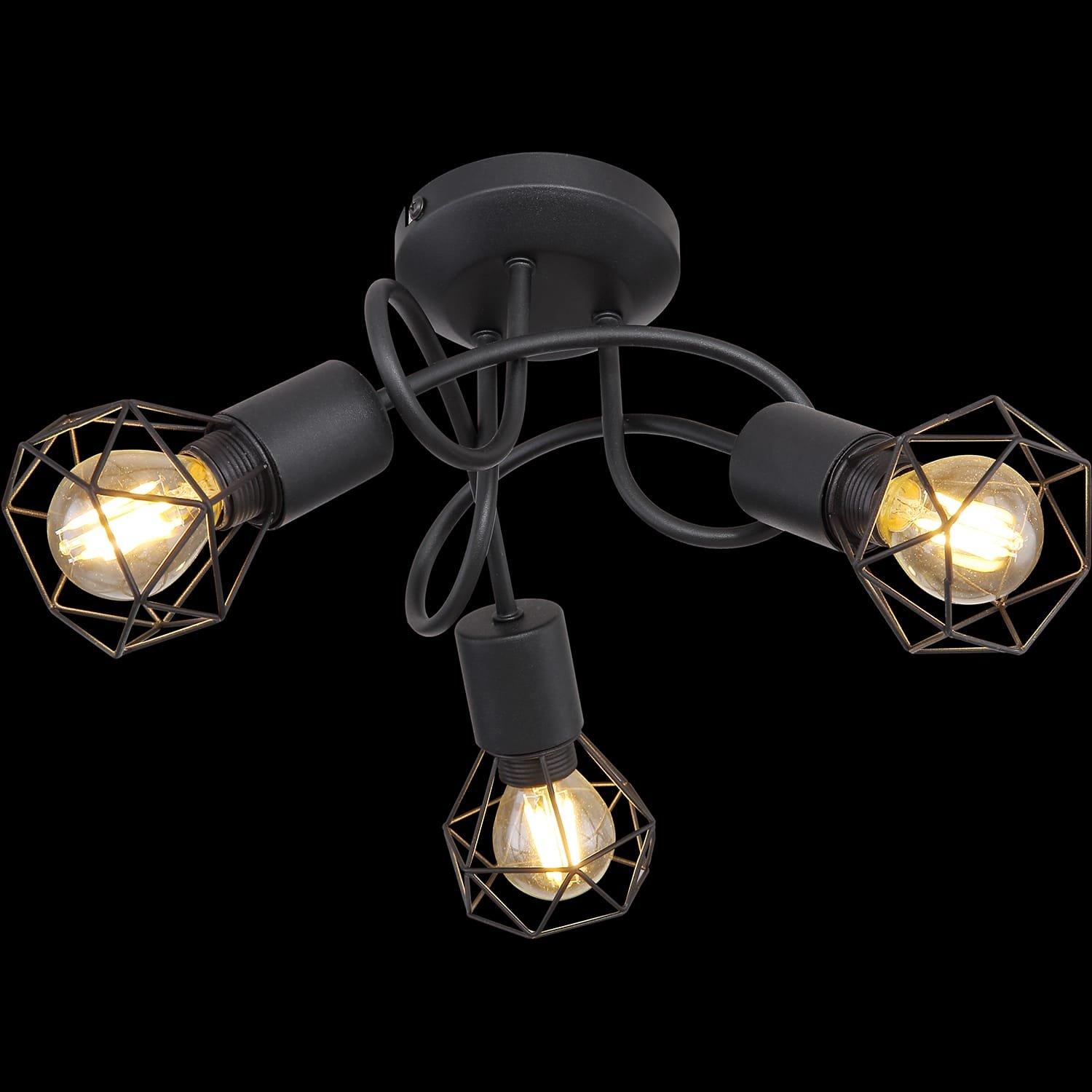 mutoni Deckenleuchte Xara I Metall  3xE14  