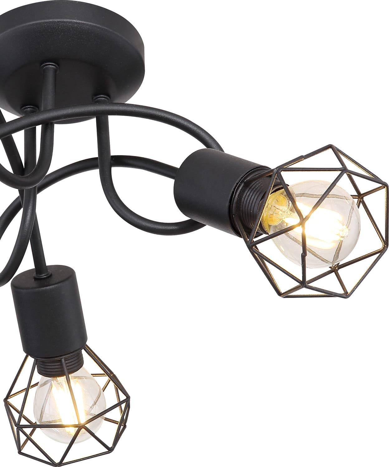 mutoni Deckenleuchte Xara I Metall  3xE14  