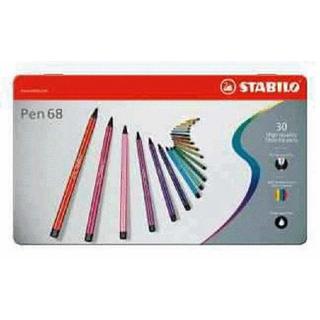 STABILO STABILO Fasermaler Pen 68 1mm 6830-6 30 Farben  